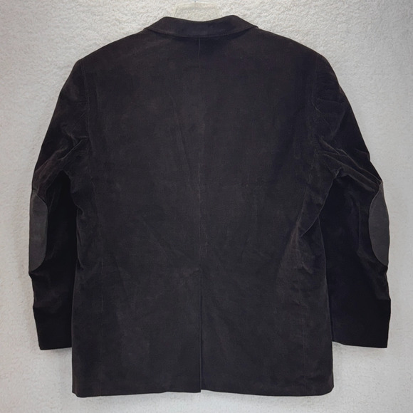 Stafford Men Sze 48R Brown Classic Fit Corduroy Blazer Sport Coat Casual Jacket - Picture 3 of 14